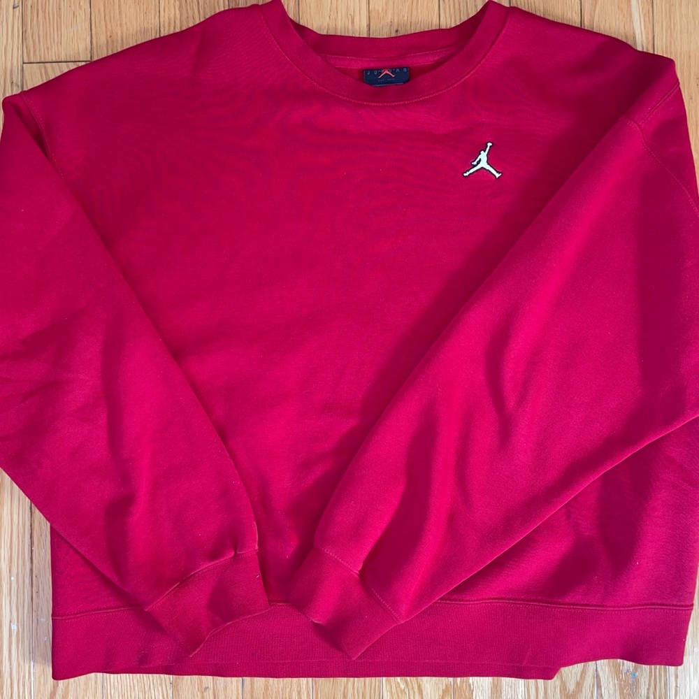 Jordan Red Crewneck Sweater